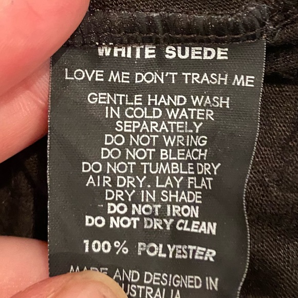 Gold tank top, twist racer back size med - Picture 4 of 6